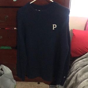 Pink knitted long sleeve